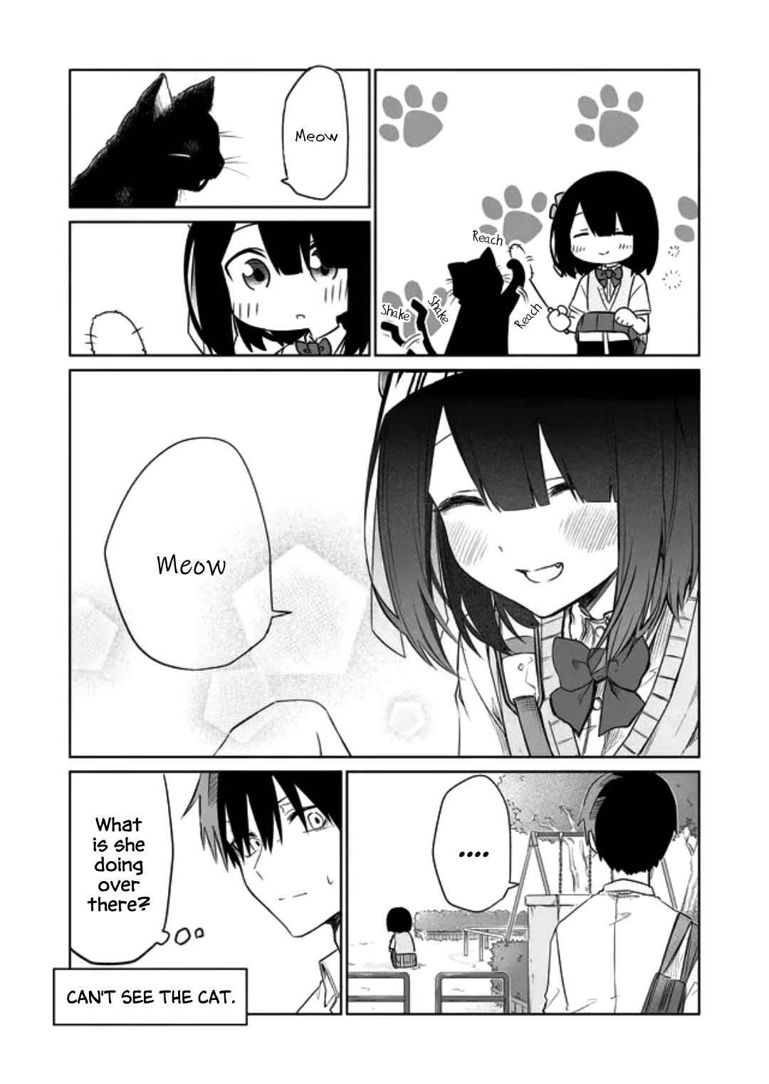 I Don't Know What My Little Sister's Friend Is Thinking! (Serialization) Chapter 3 page 6 - Chapter 3: Little Sister's Friend and Cat