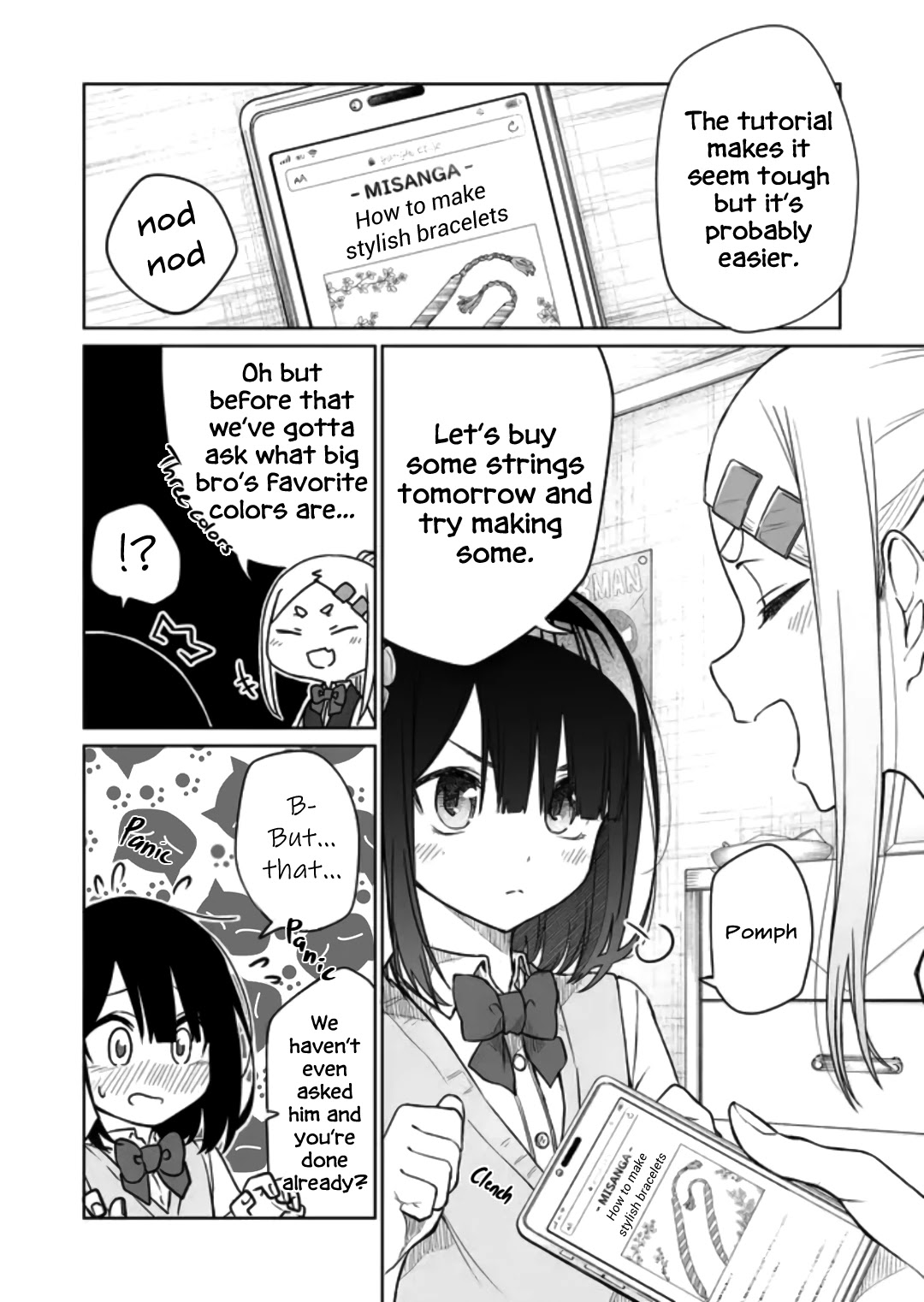 I Don't Know What My Little Sister's Friend Is Thinking! (Serialization) Chapter 5 page 4 - Chapter 5: Bracelets