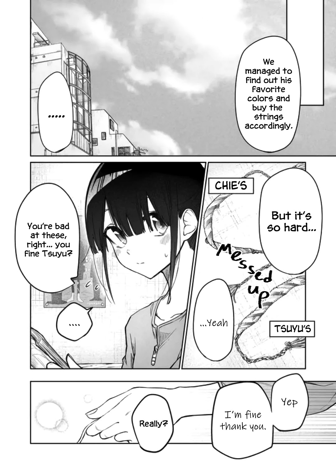 I Don't Know What My Little Sister's Friend Is Thinking! (Serialization) Chapter 5 page 8 - Chapter 5: Bracelets