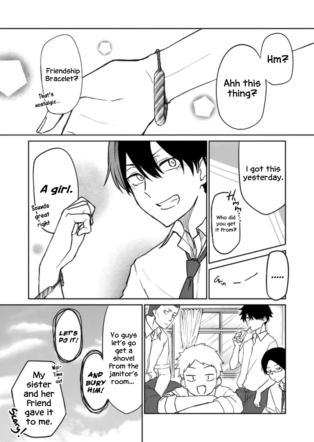 I Don't Know What My Little Sister's Friend Is Thinking! (Serialization) Chapter 6 page 10 - Chapter 6: Bracelets 2