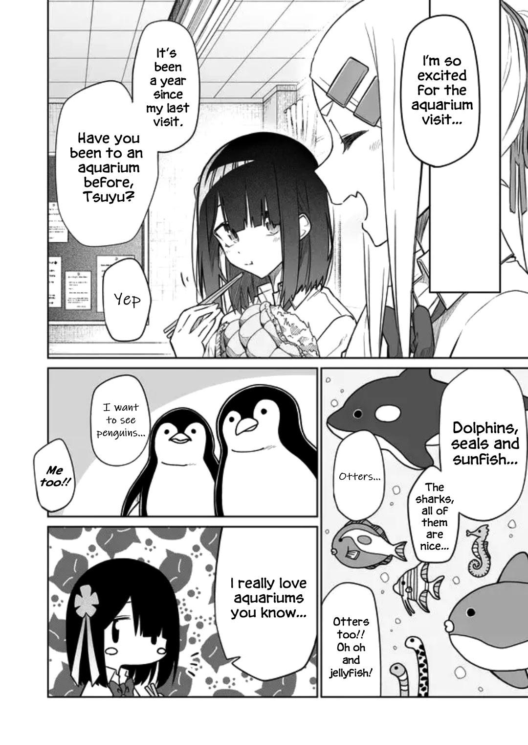 I Don't Know What My Little Sister's Friend Is Thinking! (Serialization) Chapter 7 page 6 - Chapter 7: Aquarium