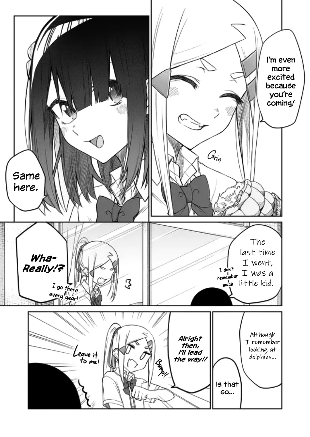 I Don't Know What My Little Sister's Friend Is Thinking! (Serialization) Chapter 7 page 7 - Chapter 7: Aquarium