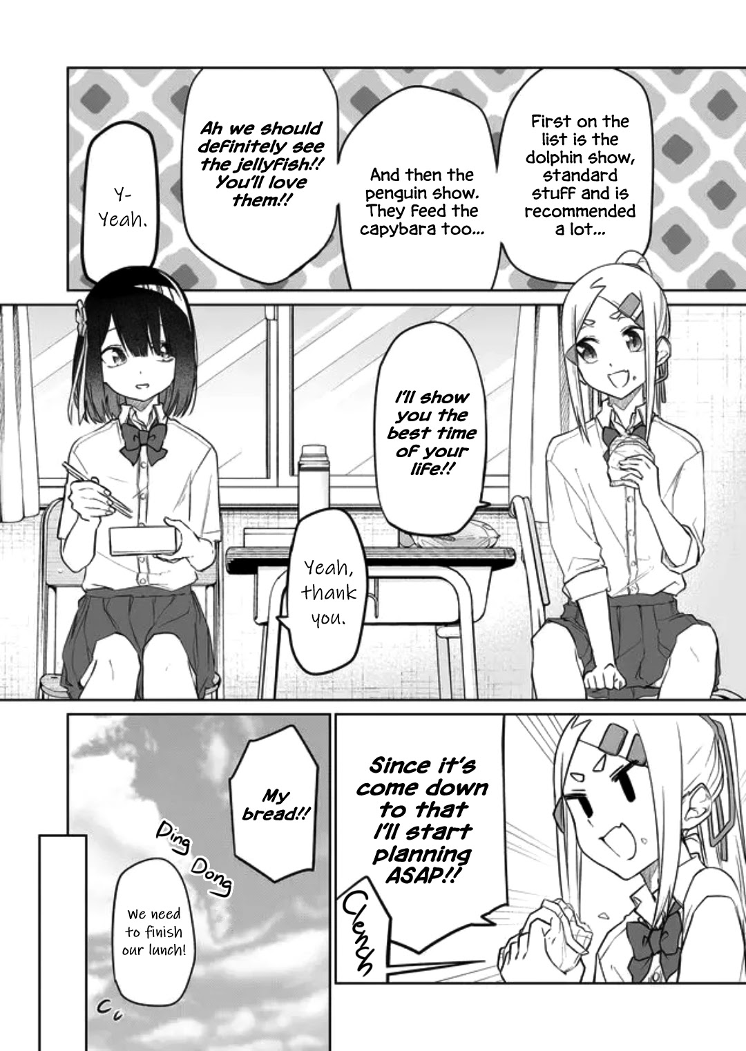 I Don't Know What My Little Sister's Friend Is Thinking! (Serialization) Chapter 7 page 8 - Chapter 7: Aquarium