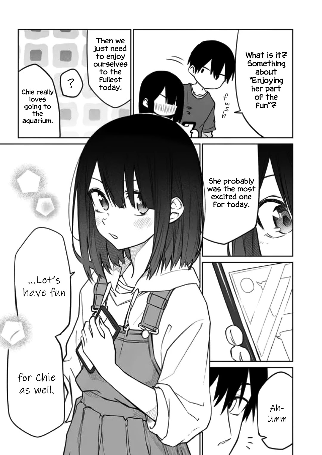I Don't Know What My Little Sister's Friend Is Thinking! (Serialization) Chapter 8 page 5 - Chapter 8: Aquarium 2