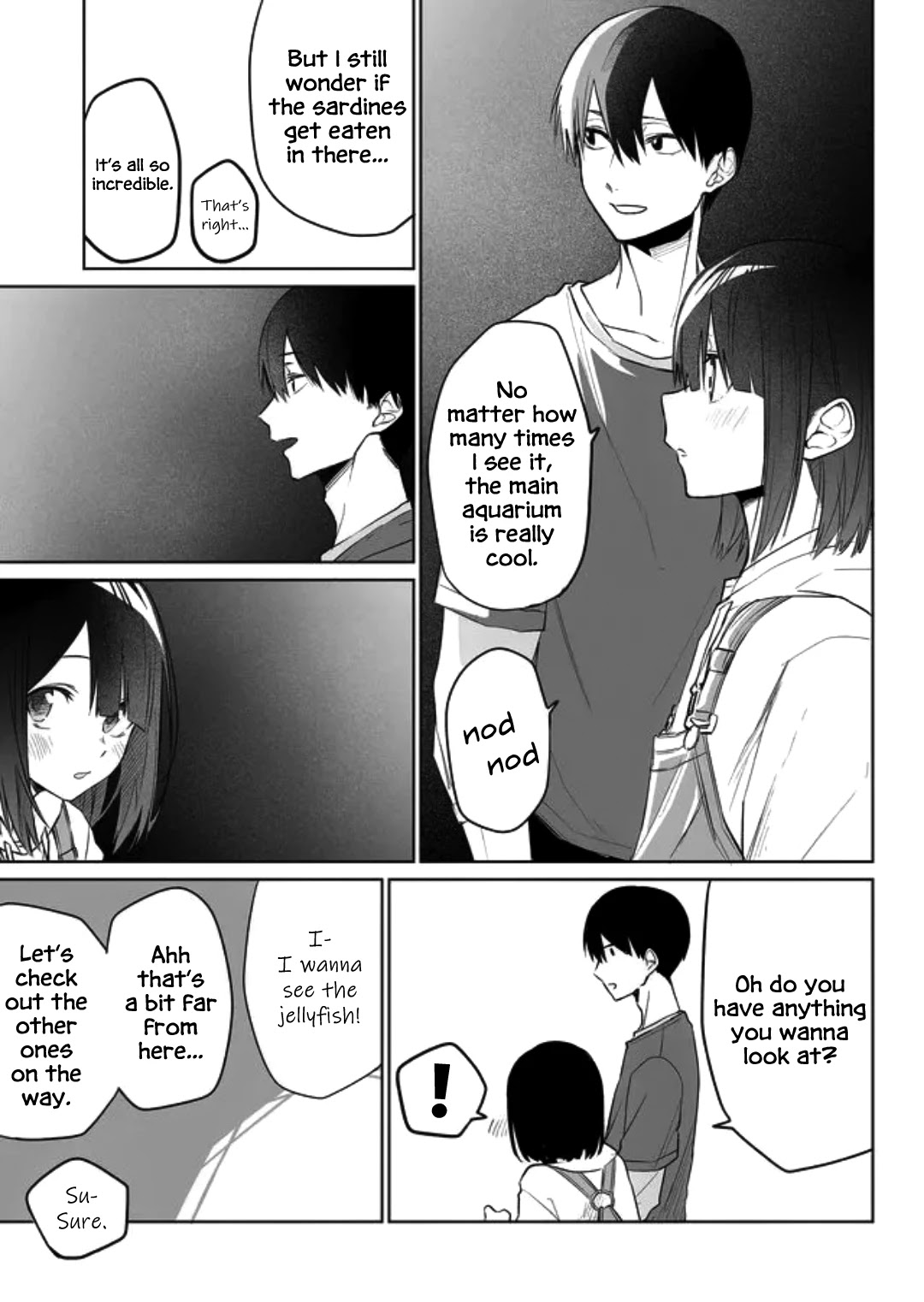 I Don't Know What My Little Sister's Friend Is Thinking! (Serialization) Chapter 8 page 7 - Chapter 8: Aquarium 2