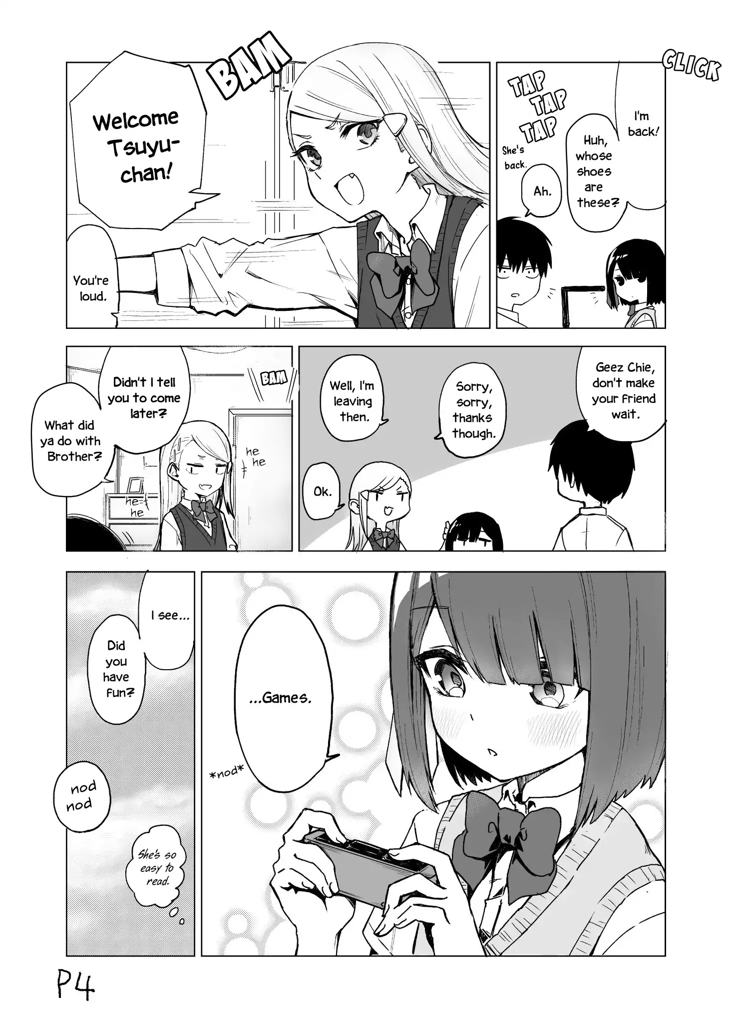 I Don't Know What My Little Sister's Friend Is Thinking! Chapter 1 page 4 - Chapter 1