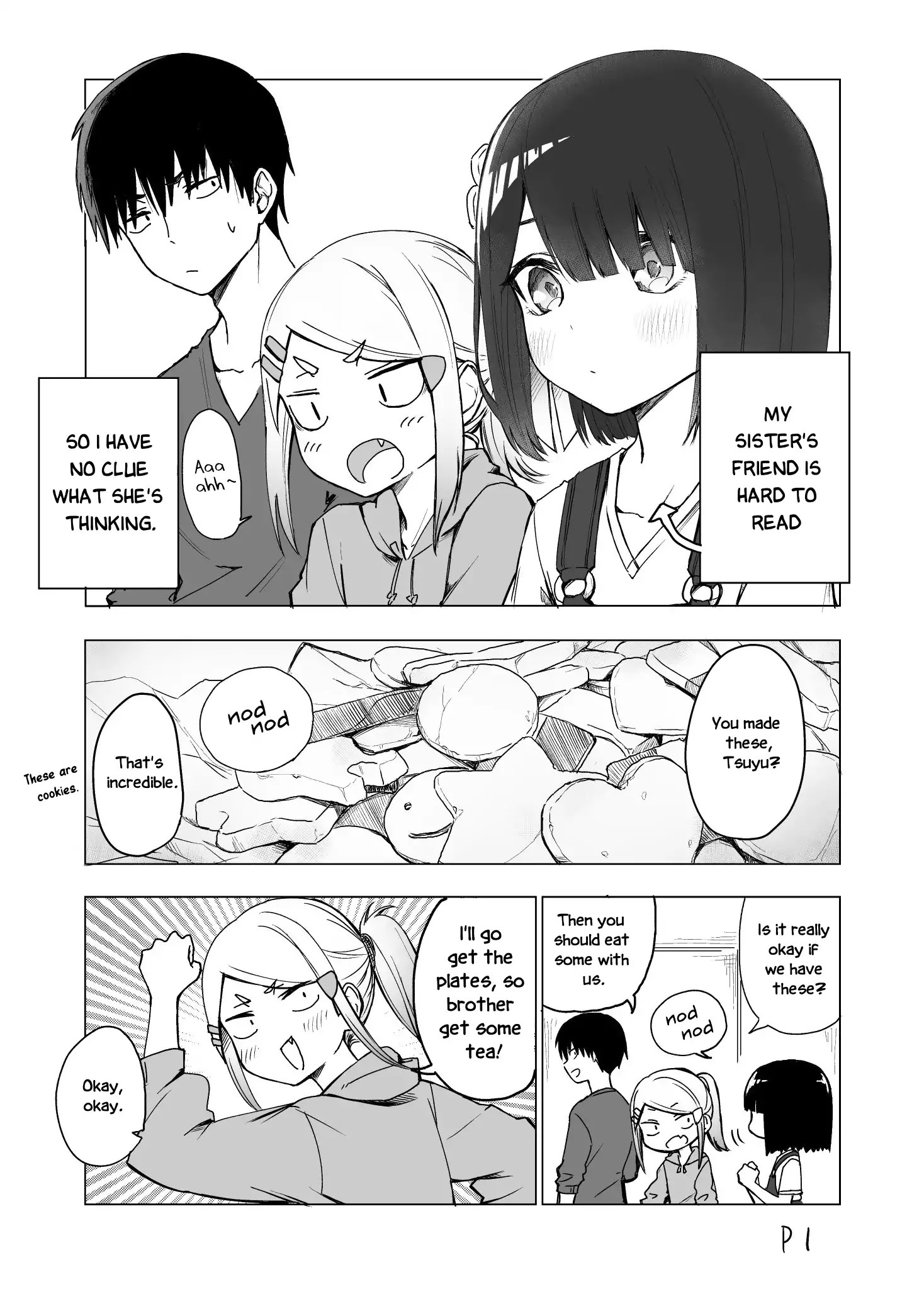 I Don't Know What My Little Sister's Friend Is Thinking! Chapter 2 page 1 - Chapter 2