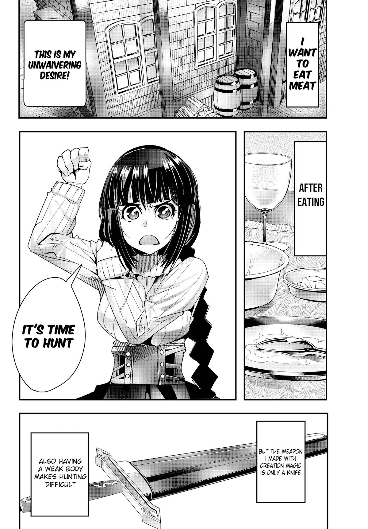 I Don't Really Get it, but it Looks like I Was Reincarnated in an Another World Chapter 3 page 10 - Chapter 3: I Don't Really Get It, But I Want To Eat Meat