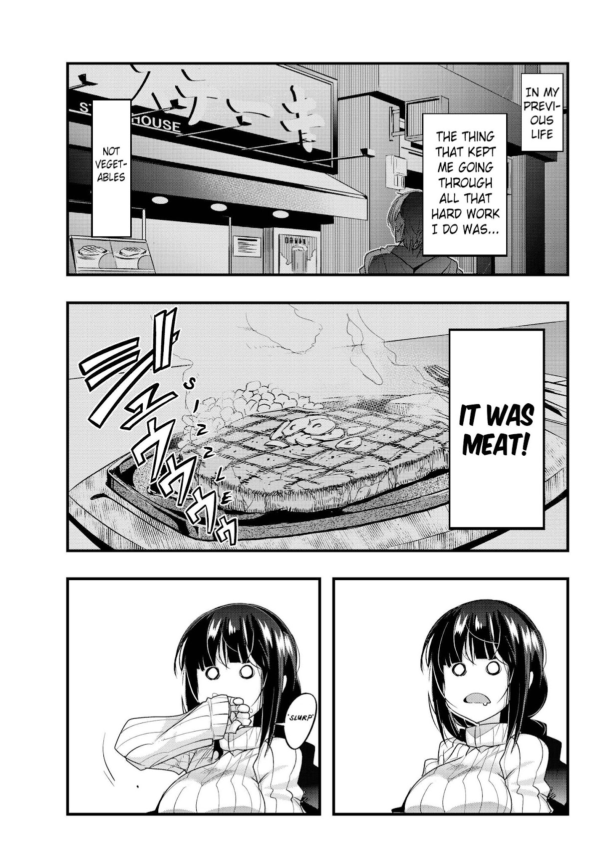 I Don't Really Get it, but it Looks like I Was Reincarnated in an Another World Chapter 3 page 9 - Chapter 3: I Don't Really Get It, But I Want To Eat Meat