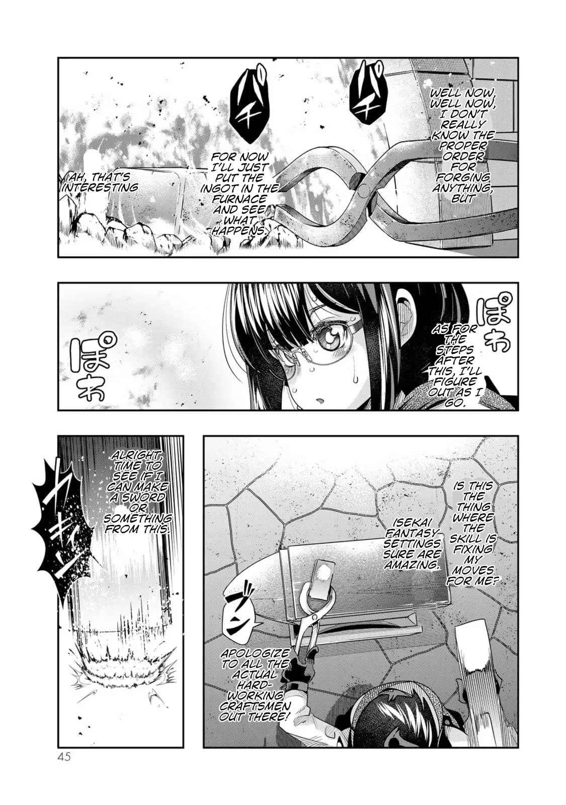 I Don't Really Get it, but it Looks like I Was Reincarnated in an Another World Chapter 34 page 11 - Chapter 34: I Don't Really Get It But, this is my Forging Training