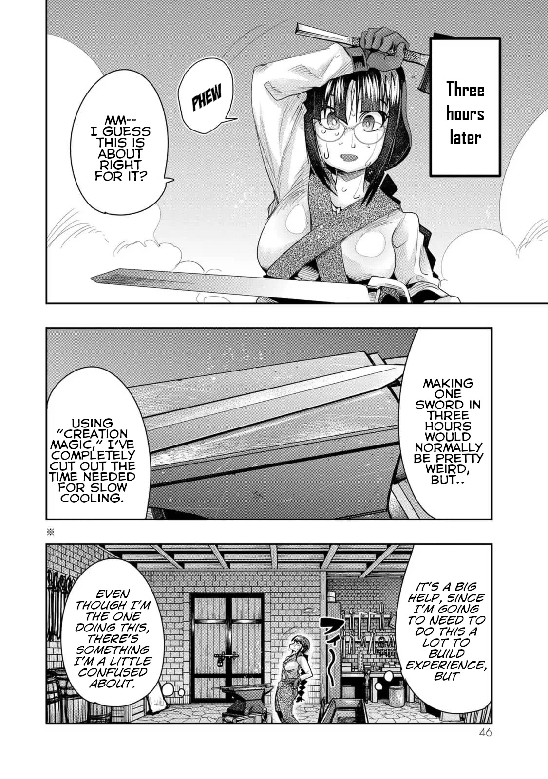 I Don't Really Get it, but it Looks like I Was Reincarnated in an Another World Chapter 34 page 12 - Chapter 34: I Don't Really Get It But, this is my Forging Training