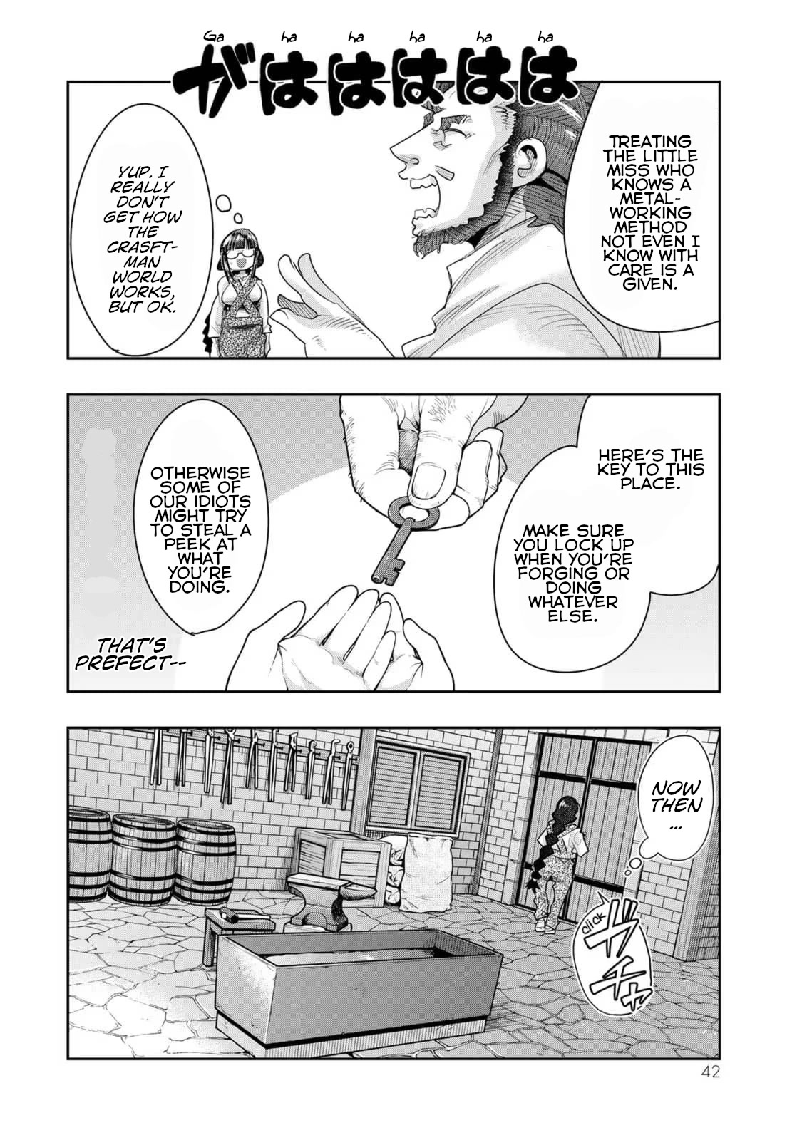 I Don't Really Get it, but it Looks like I Was Reincarnated in an Another World Chapter 34 page 8 - Chapter 34: I Don't Really Get It But, this is my Forging Training