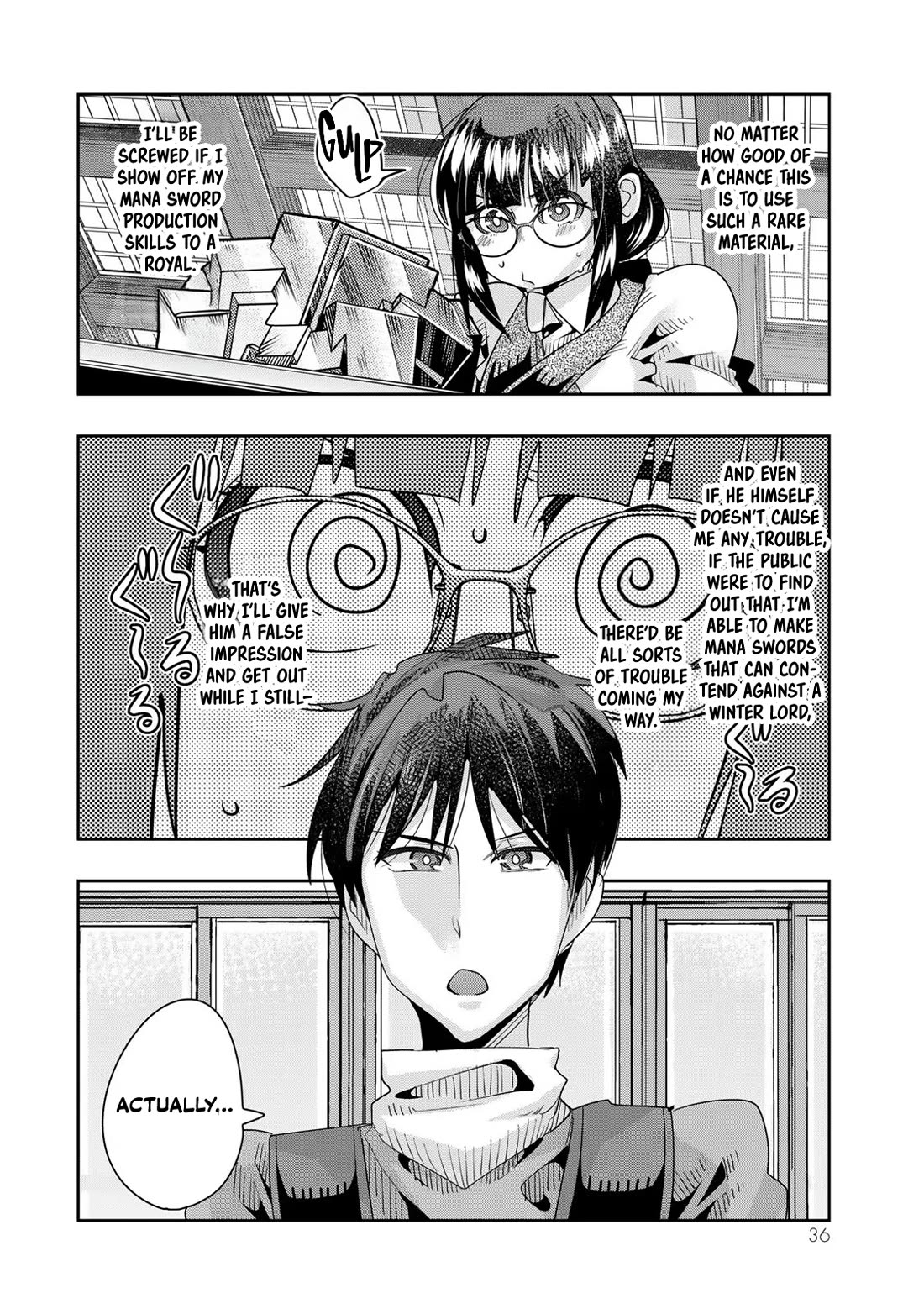 I Don't Really Get it, but it Looks like I Was Reincarnated in an Another World Chapter 64 page 3 - Chapter 64: I don't really get it but I will do my duty as an artisan