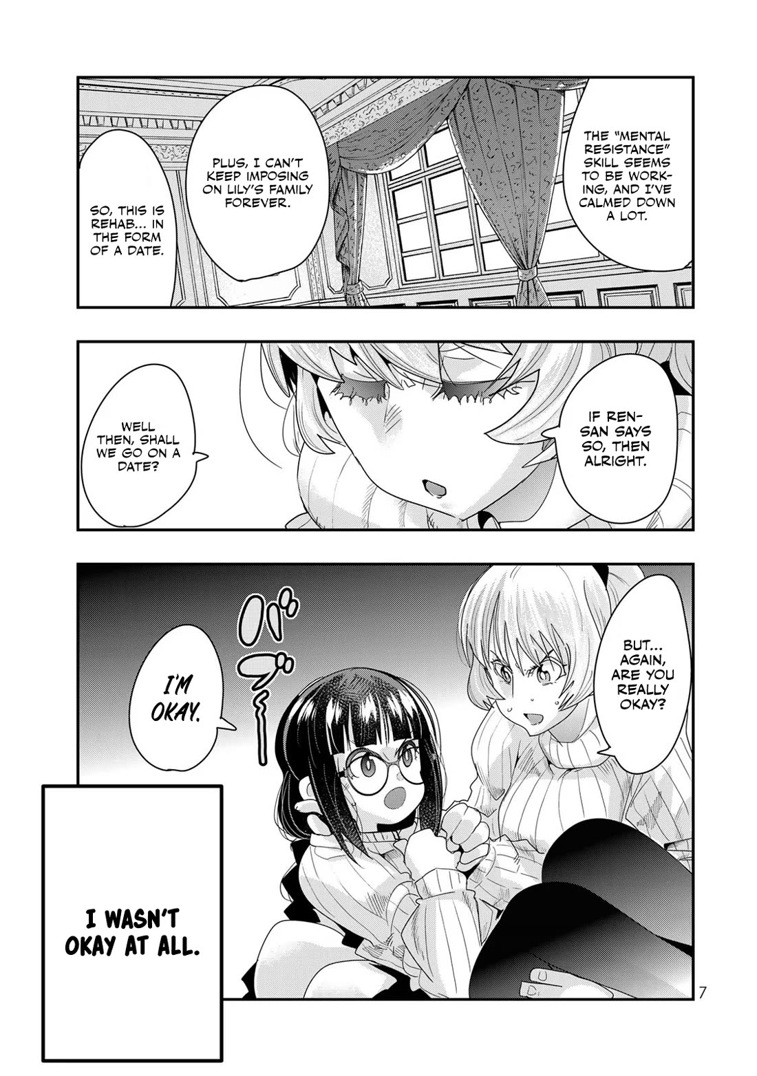 I Don't Really Get it, but it Looks like I Was Reincarnated in an Another World Chapter 88 page 6 - Chapter 88: I Don't Really Get It, But It Seems Like I'm Getting Rehab Through a Date