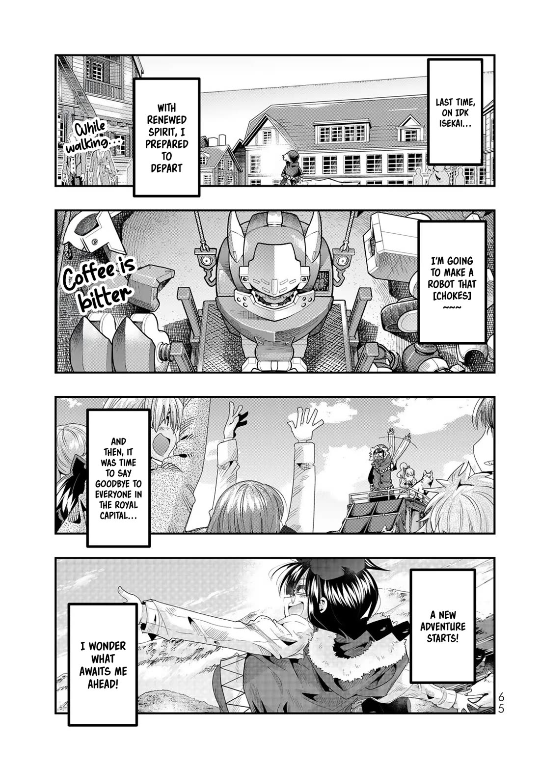 I Don't Really Get it, but it Looks like I Was Reincarnated in an Another World Chapter 90 page 1 - Chapter 90: I Don't Really Get It, But It Seems Like They're Practicing Teamwork