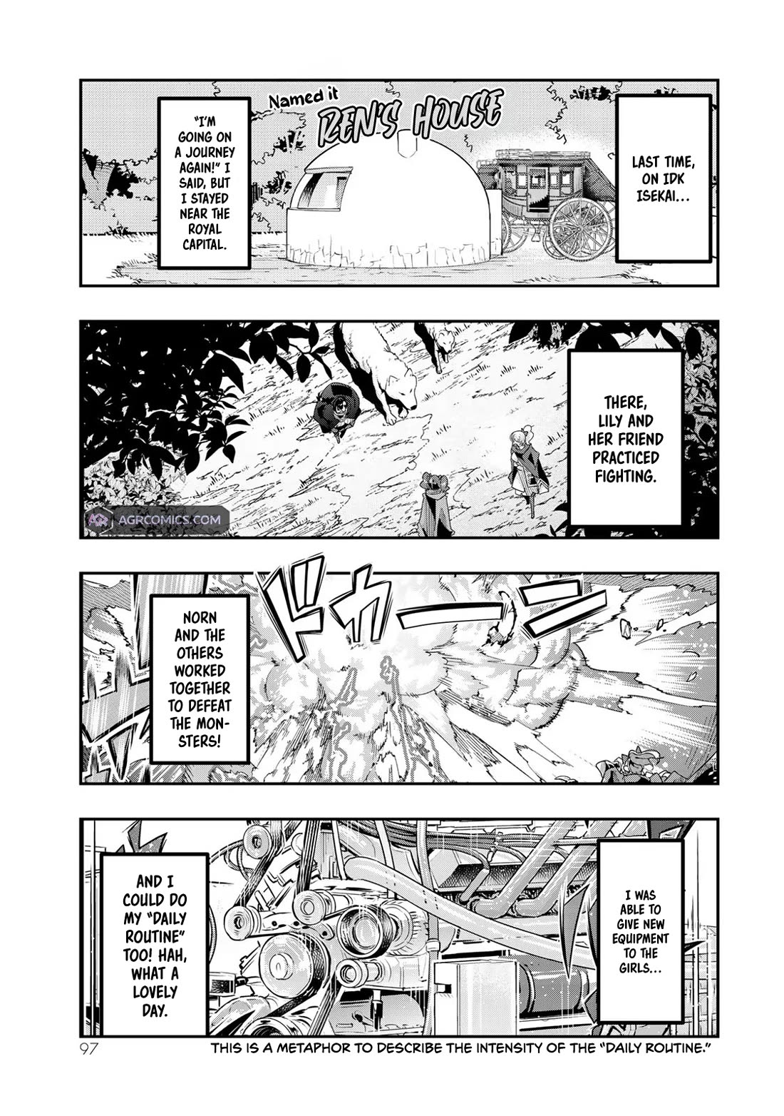 I Don't Really Get it, but it Looks like I Was Reincarnated in an Another World Chapter 91 page 1 - Chapter 91: I Don't Really Get It, But It Seems Like it Involves Choking