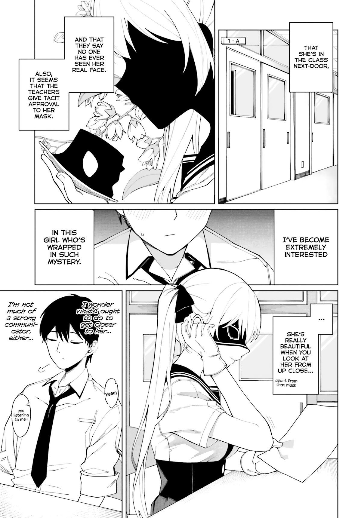 I Don't Understand Shirogane-san's Facial Expression at All Chapter 1 page 8 - Chapter 1