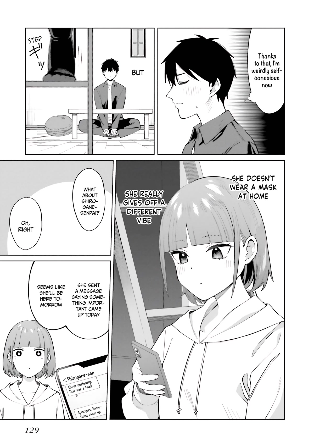 I Don't Understand Shirogane-san's Facial Expression at All Chapter 17 page 8 - Chapter 17
