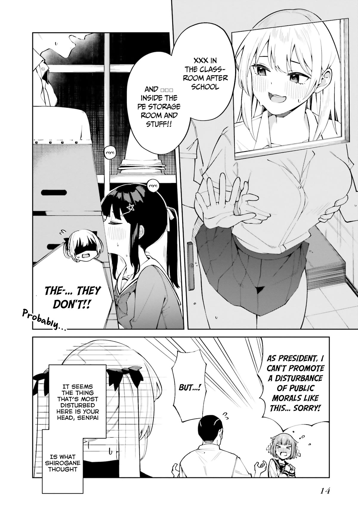 I Don't Understand Shirogane-san's Facial Expression at All Chapter 19 page 15 - Chapter 19