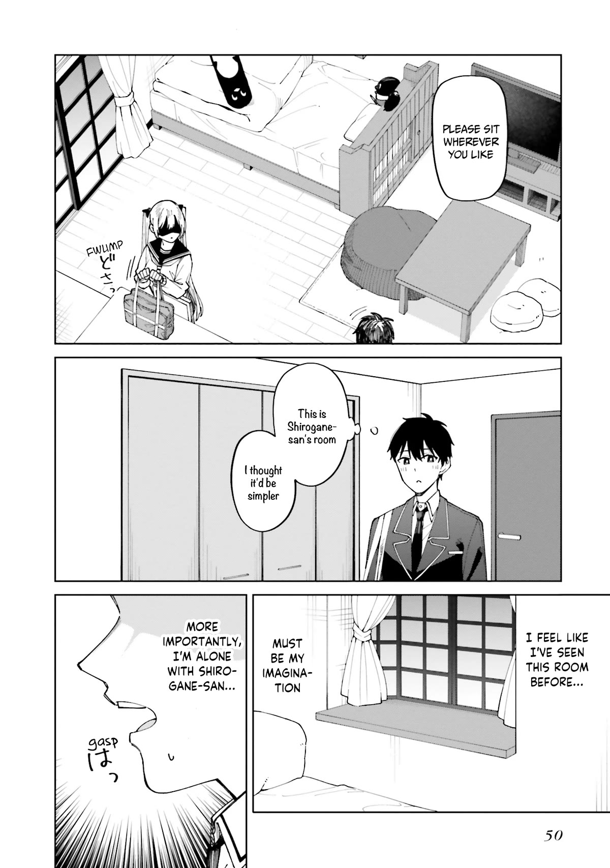 I Don't Understand Shirogane-san's Facial Expression at All Chapter 21 page 9 - Chapter 21