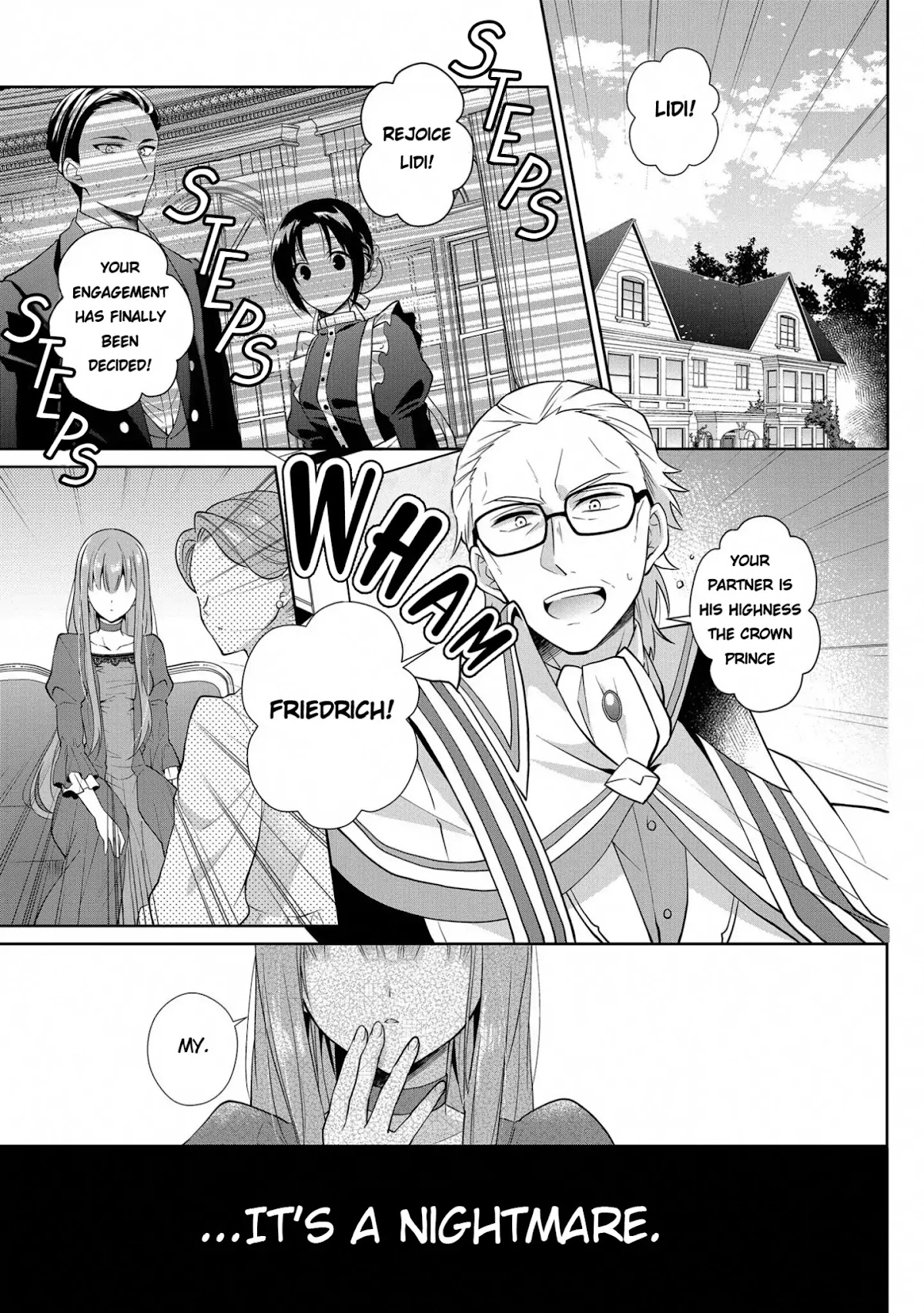 I Don't Want to Become Crown Princess!! Chapter 1 page 1 - Chapter 1