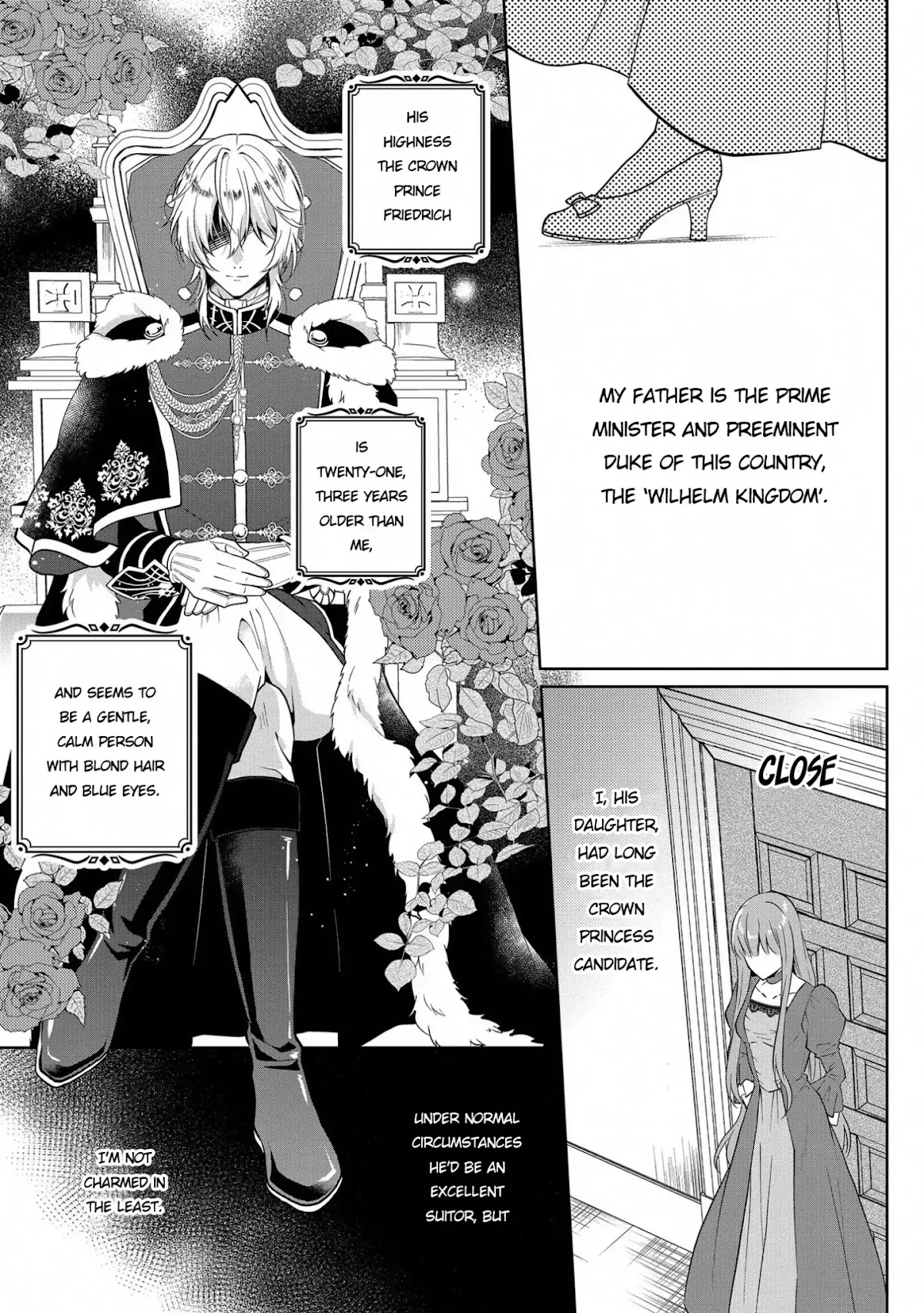 I Don't Want to Become Crown Princess!! Chapter 1 page 3 - Chapter 1