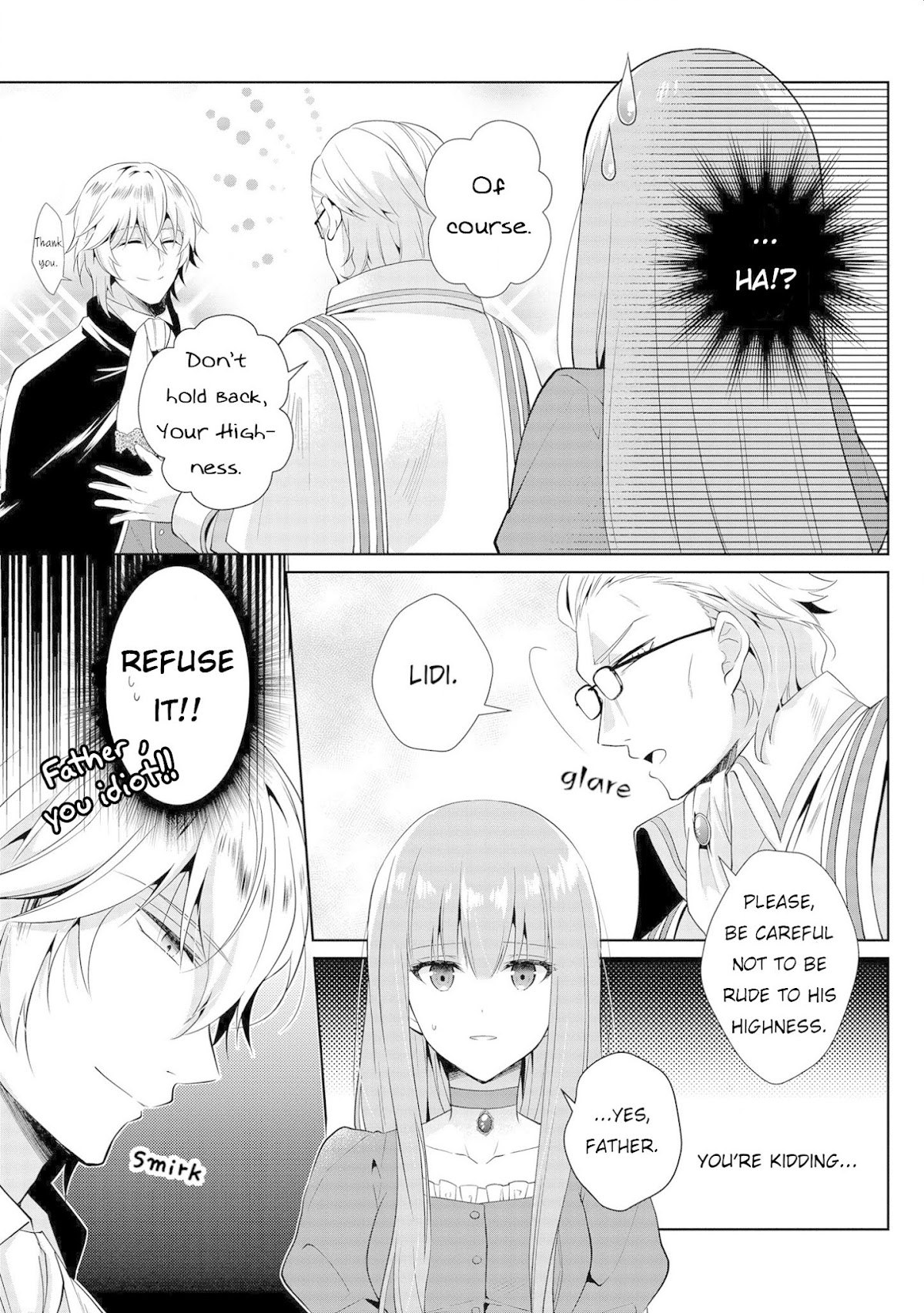 I Don't Want to Become Crown Princess!! Chapter 2 page 11 - Chapter 2