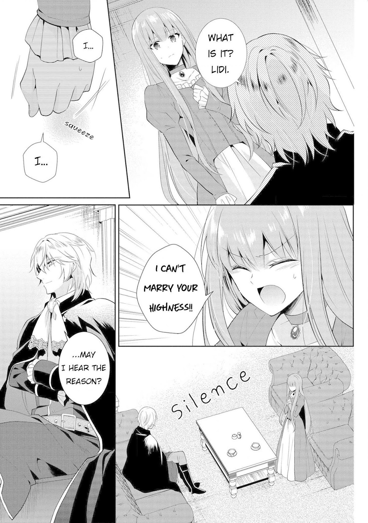 I Don't Want to Become Crown Princess!! Chapter 2 page 13 - Chapter 2