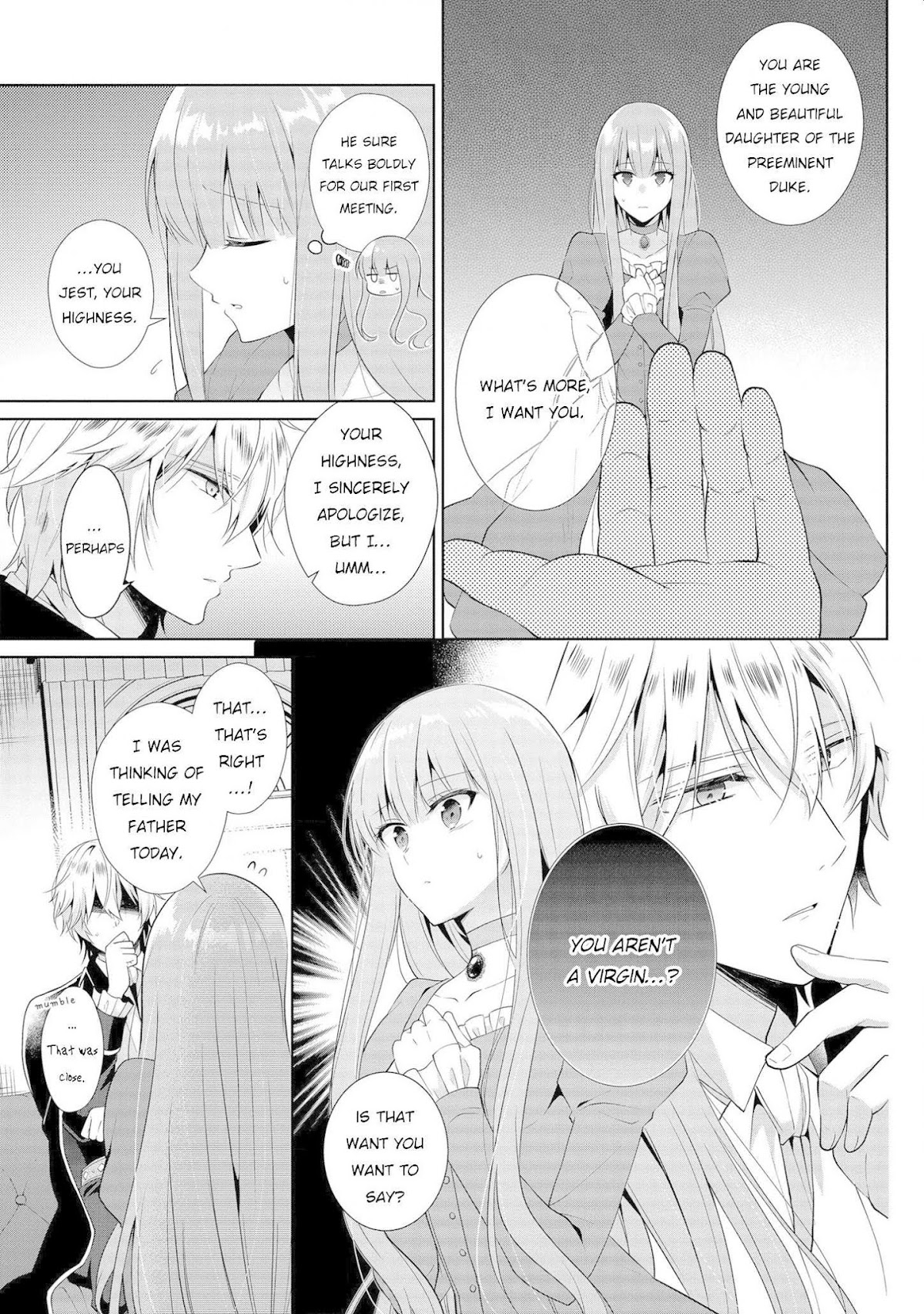 I Don't Want to Become Crown Princess!! Chapter 2 page 15 - Chapter 2