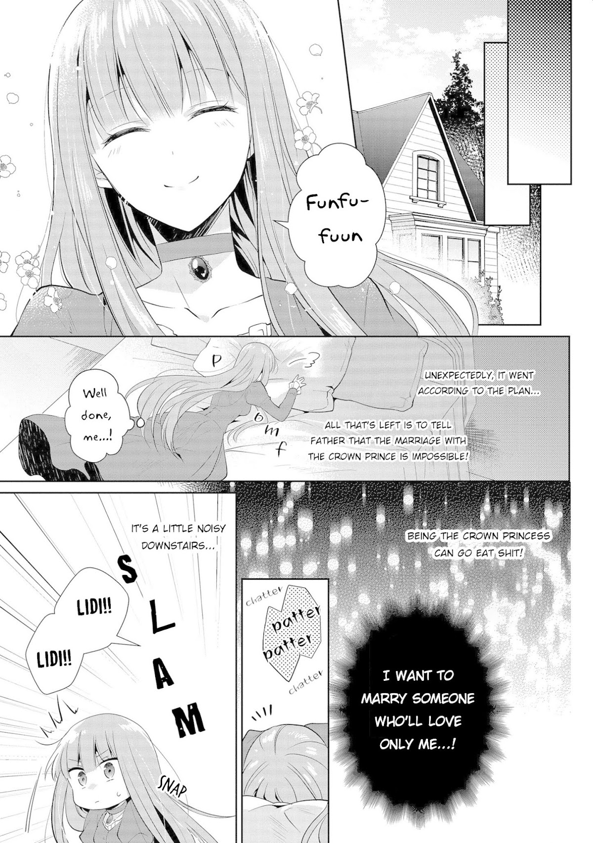 I Don't Want to Become Crown Princess!! Chapter 2 page 3 - Chapter 2