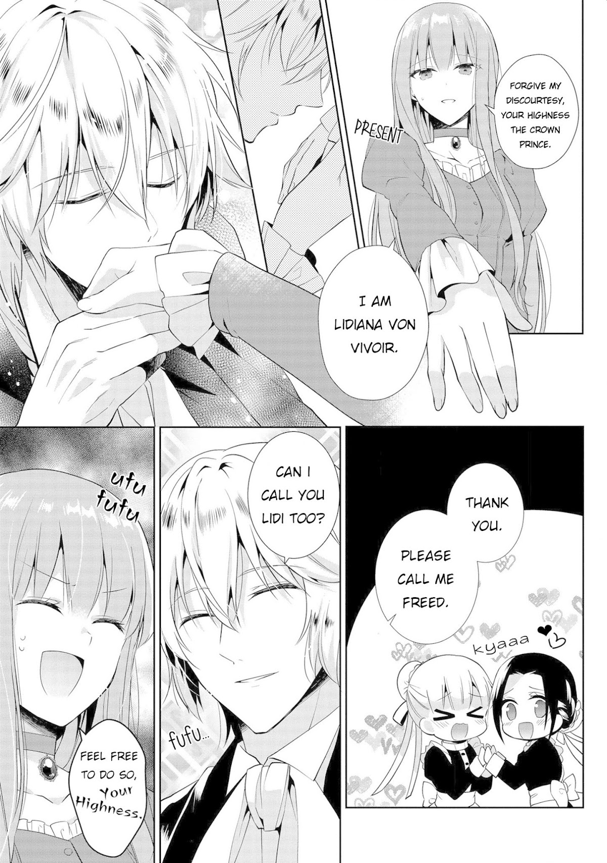 I Don't Want to Become Crown Princess!! Chapter 2 page 9 - Chapter 2