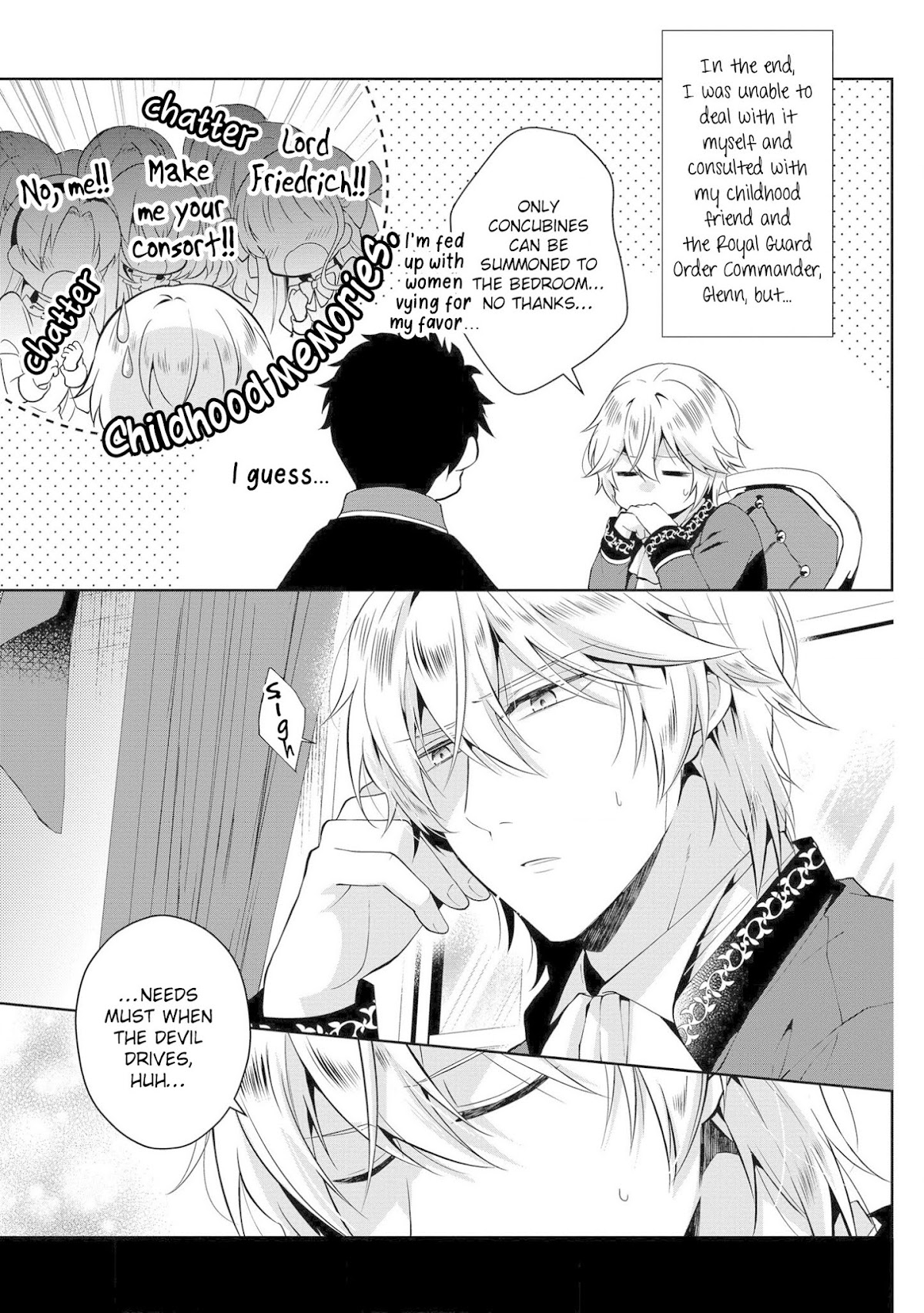 I Don't Want to Become Crown Princess!! Chapter 3 page 5 - Chapter 3