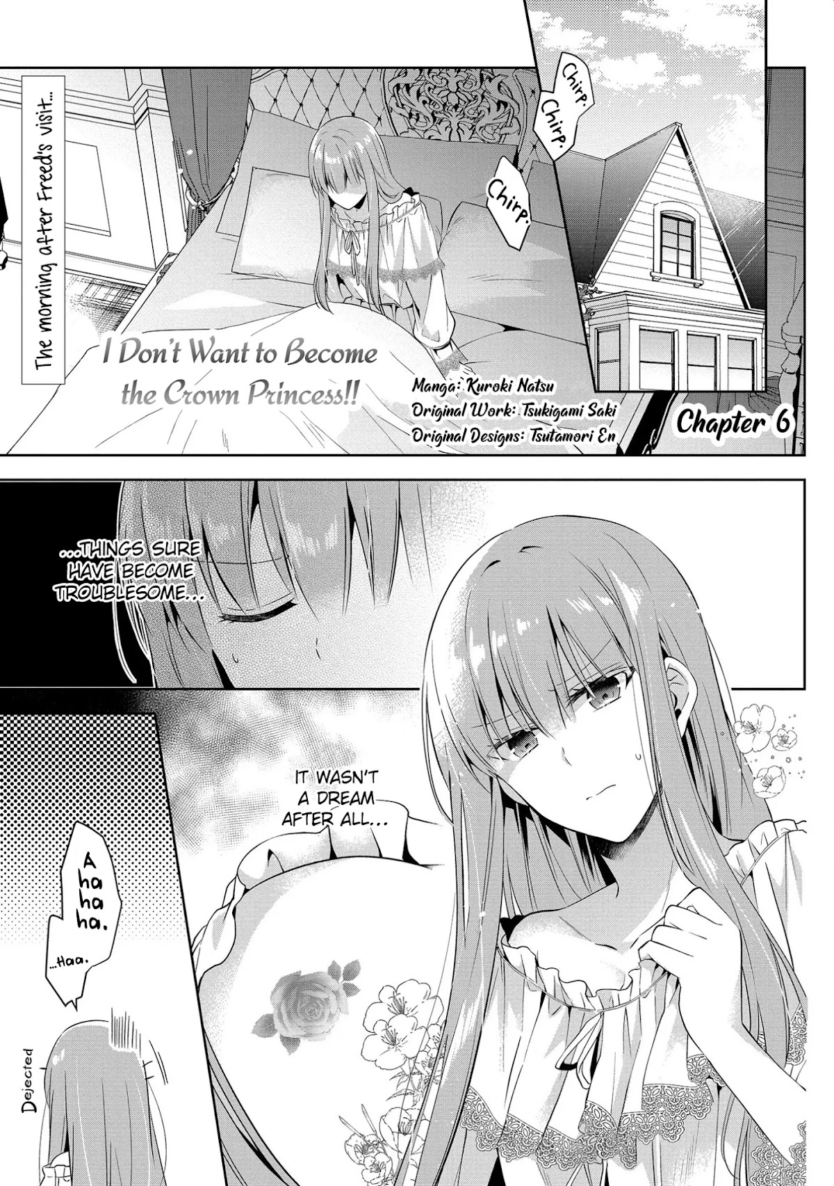 I Don't Want to Become Crown Princess!! Chapter 6 page 1 - Chapter 6