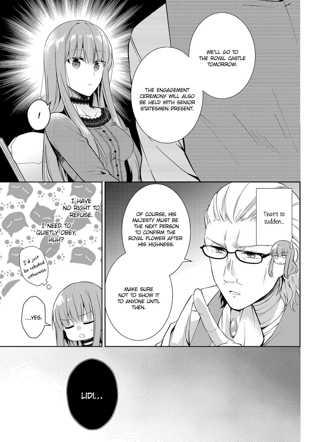 I Don't Want to Become Crown Princess!! Chapter 6 page 13 - Chapter 6