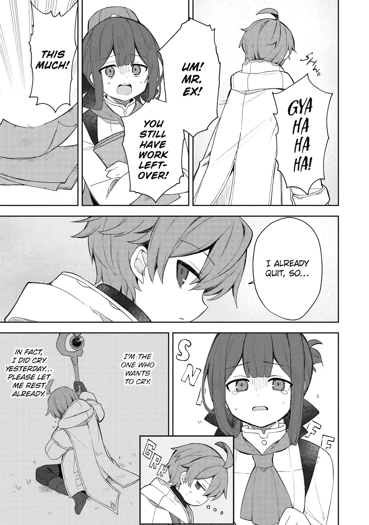 "I… Don't Want to Work Anymore" I Quit Being an Adventurer. Even if You Treat Me Better Now, I Won't Do It. I Will NEVER Work Again. Chapter 1 page 10 - Chapter 1