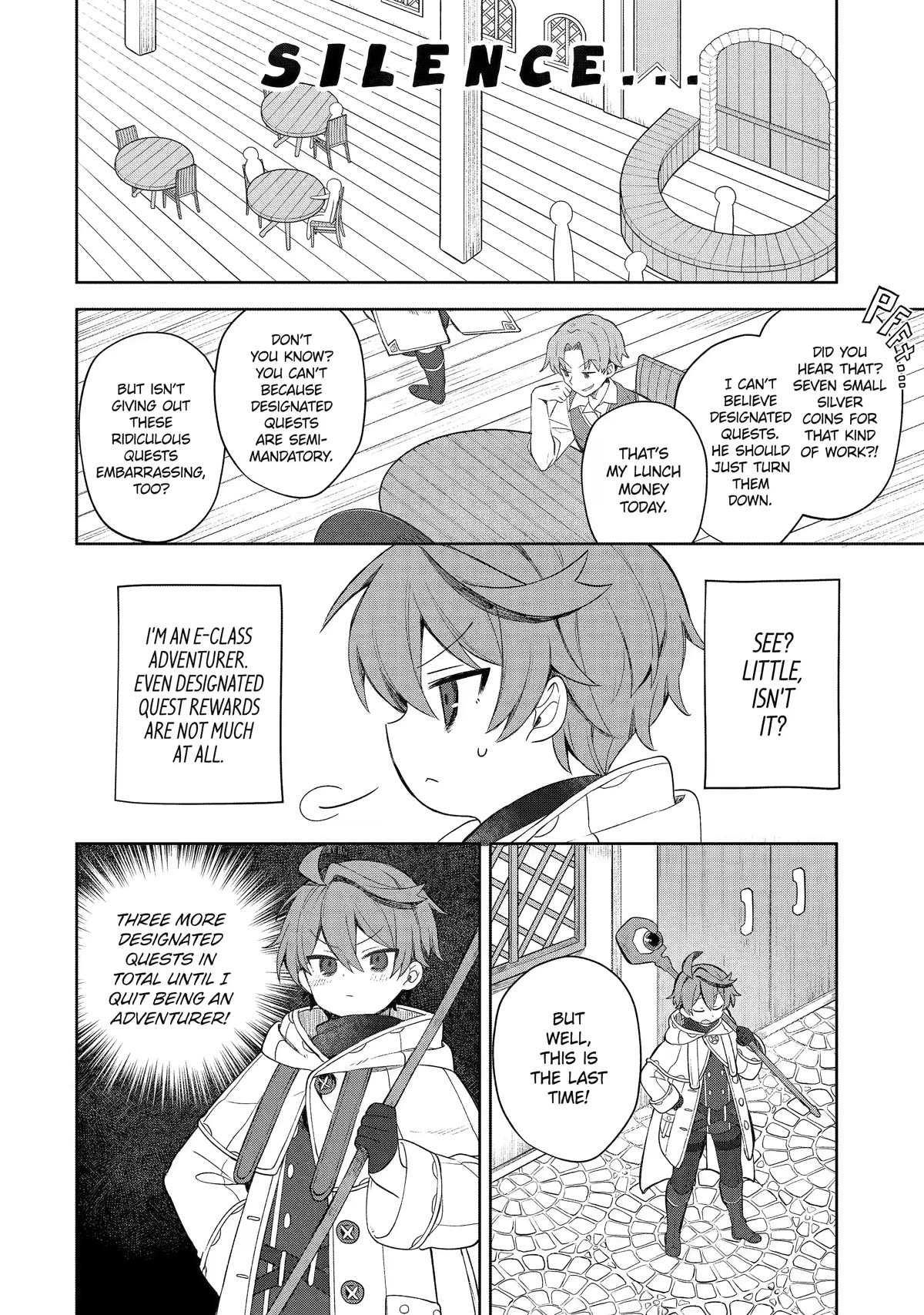 "I… Don't Want to Work Anymore" I Quit Being an Adventurer. Even if You Treat Me Better Now, I Won't Do It. I Will NEVER Work Again. Chapter 1 page 13 - Chapter 1