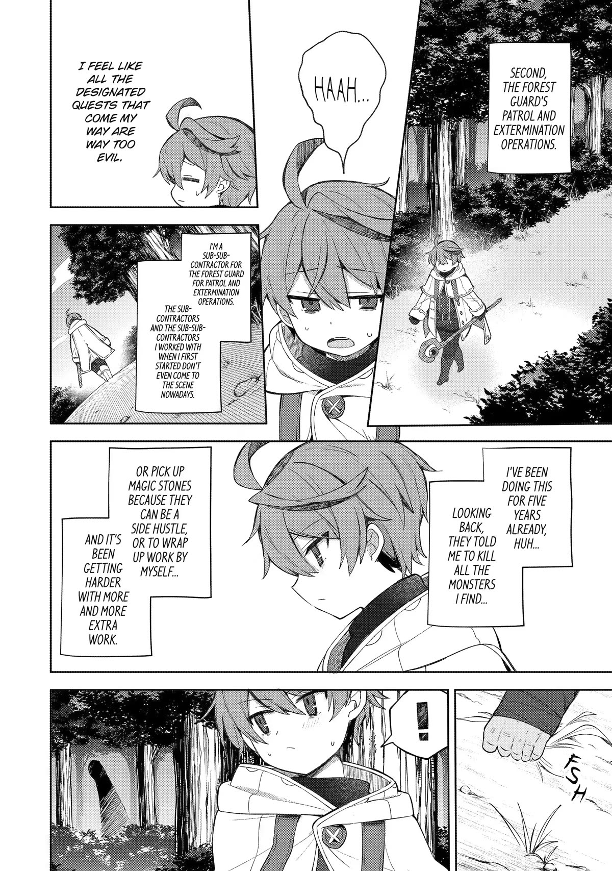 "I… Don't Want to Work Anymore" I Quit Being an Adventurer. Even if You Treat Me Better Now, I Won't Do It. I Will NEVER Work Again. Chapter 1 page 21 - Chapter 1