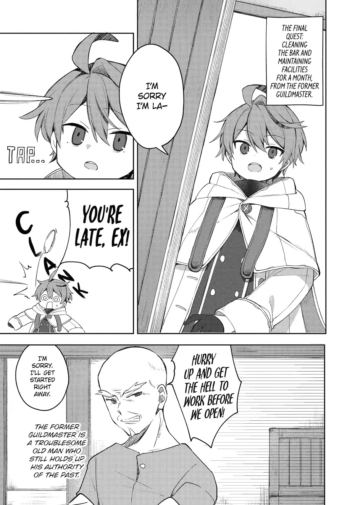 "I… Don't Want to Work Anymore" I Quit Being an Adventurer. Even if You Treat Me Better Now, I Won't Do It. I Will NEVER Work Again. Chapter 1 page 29 - Chapter 1