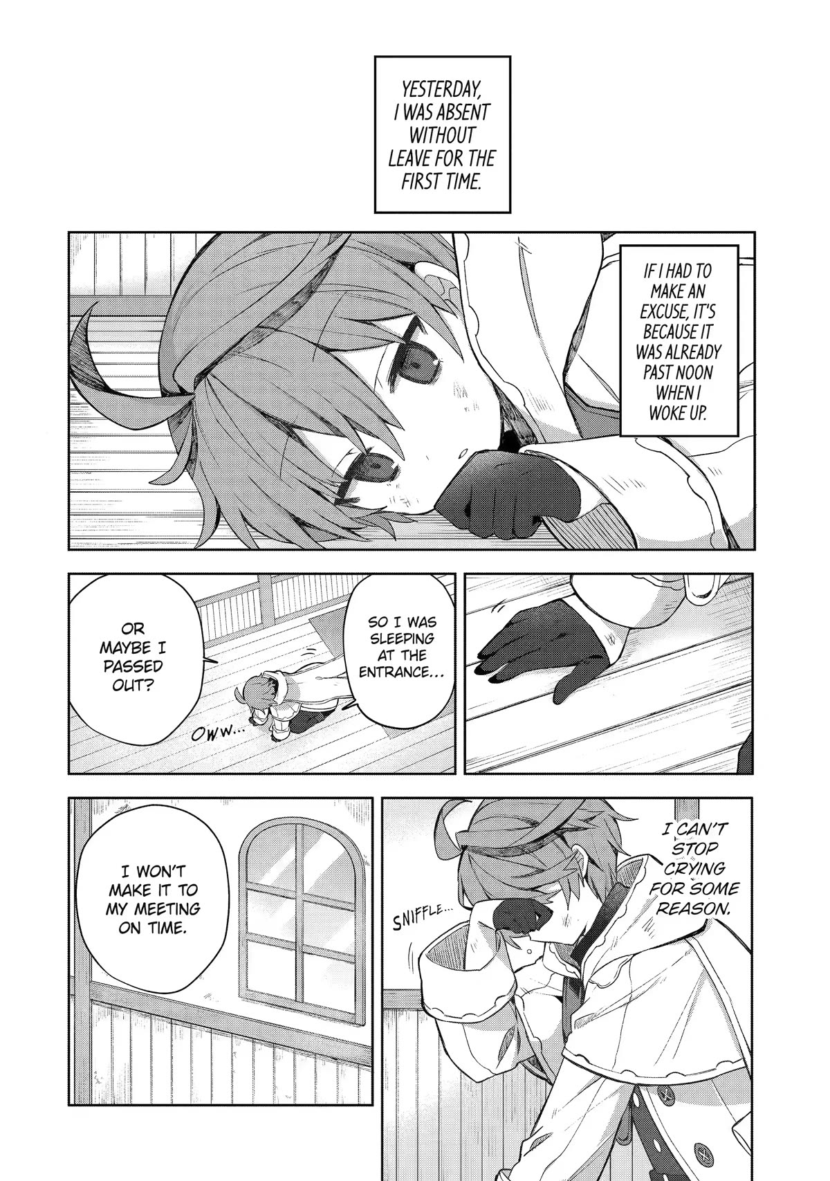 "I… Don't Want to Work Anymore" I Quit Being an Adventurer. Even if You Treat Me Better Now, I Won't Do It. I Will NEVER Work Again. Chapter 1 page 3 - Chapter 1