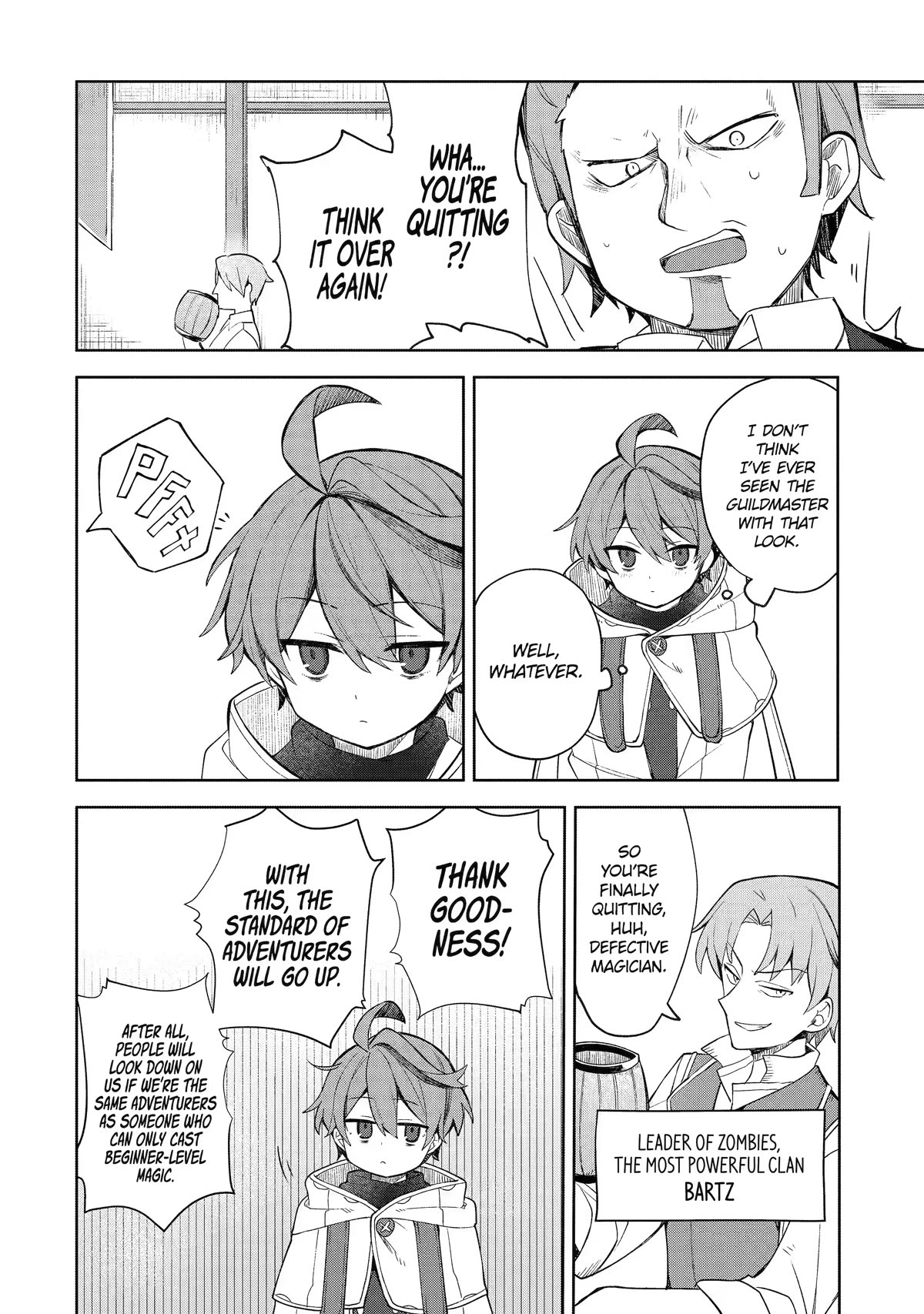 "I… Don't Want to Work Anymore" I Quit Being an Adventurer. Even if You Treat Me Better Now, I Won't Do It. I Will NEVER Work Again. Chapter 1 page 9 - Chapter 1