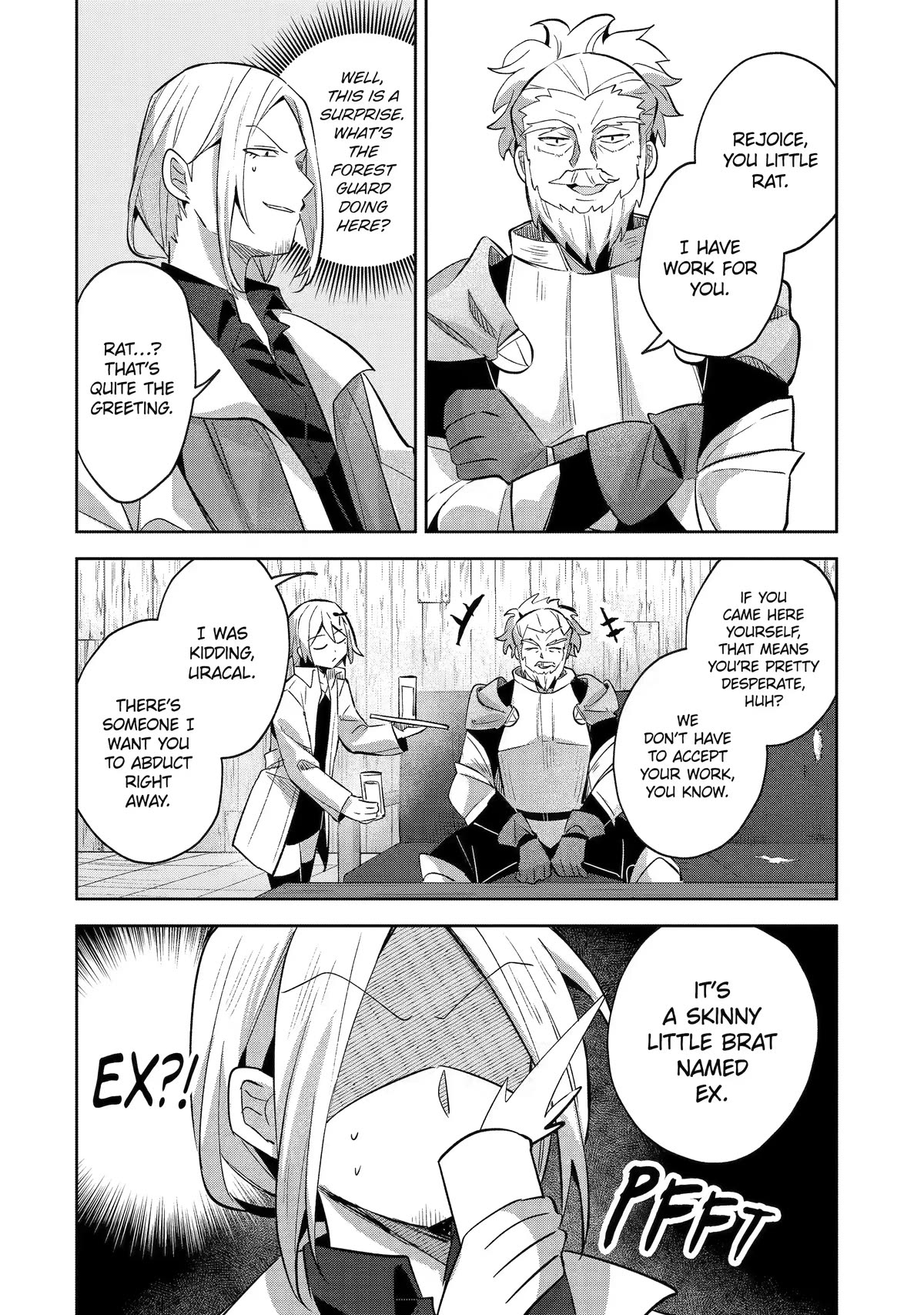 "I… Don't Want to Work Anymore" I Quit Being an Adventurer. Even if You Treat Me Better Now, I Won't Do It. I Will NEVER Work Again. Chapter 13 page 10 - Chapter 13