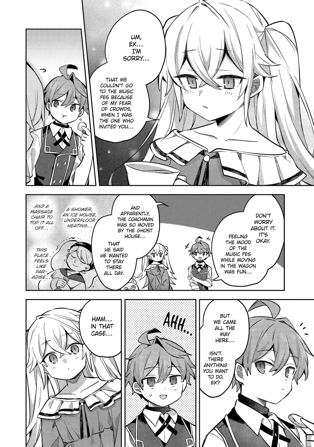 "I… Don't Want to Work Anymore" I Quit Being an Adventurer. Even if You Treat Me Better Now, I Won't Do It. I Will NEVER Work Again. Chapter 14 page 4 - Chapter 14