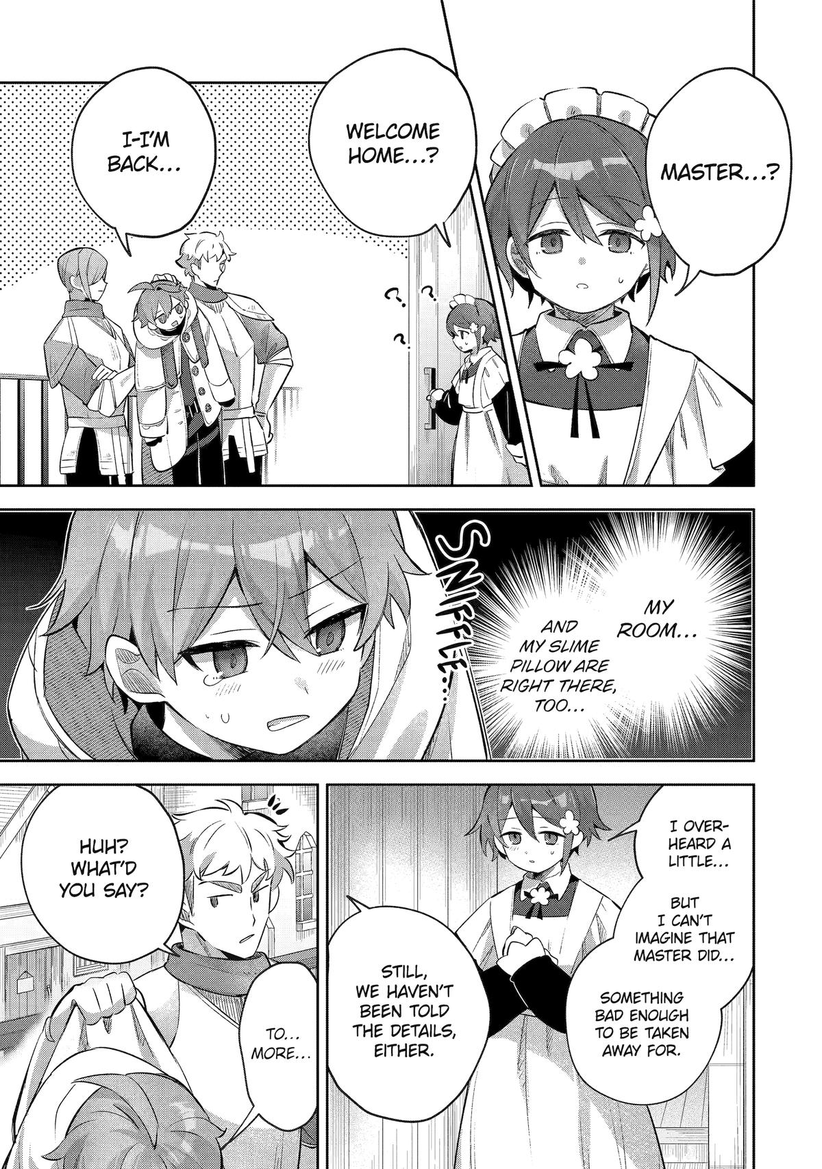 "I… Don't Want to Work Anymore" I Quit Being an Adventurer. Even if You Treat Me Better Now, I Won't Do It. I Will NEVER Work Again. Chapter 17 page 5 - Chapter 17