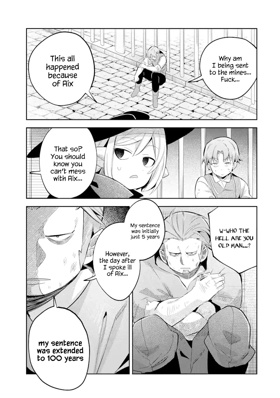 "I… Don't Want to Work Anymore" I Quit Being an Adventurer. Even if You Treat Me Better Now, I Won't Do It. I Will NEVER Work Again. Chapter 21.5 page 19 - Chapter 21.5: Capriccios about moving
