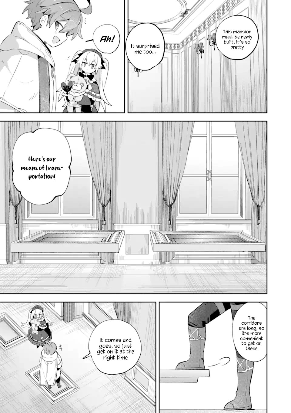 "I… Don't Want to Work Anymore" I Quit Being an Adventurer. Even if You Treat Me Better Now, I Won't Do It. I Will NEVER Work Again. Chapter 21 page 14 - Chapter 21: A meeting in the new house and Luca's courage