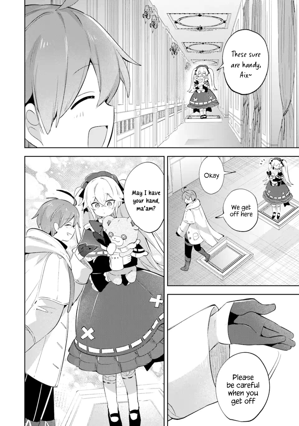 "I… Don't Want to Work Anymore" I Quit Being an Adventurer. Even if You Treat Me Better Now, I Won't Do It. I Will NEVER Work Again. Chapter 21 page 15 - Chapter 21: A meeting in the new house and Luca's courage