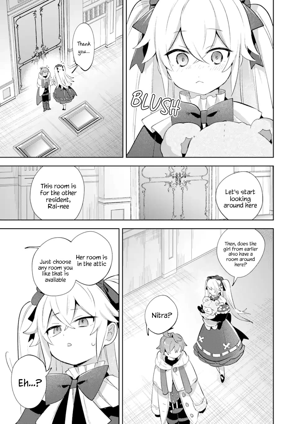 "I… Don't Want to Work Anymore" I Quit Being an Adventurer. Even if You Treat Me Better Now, I Won't Do It. I Will NEVER Work Again. Chapter 21 page 16 - Chapter 21: A meeting in the new house and Luca's courage