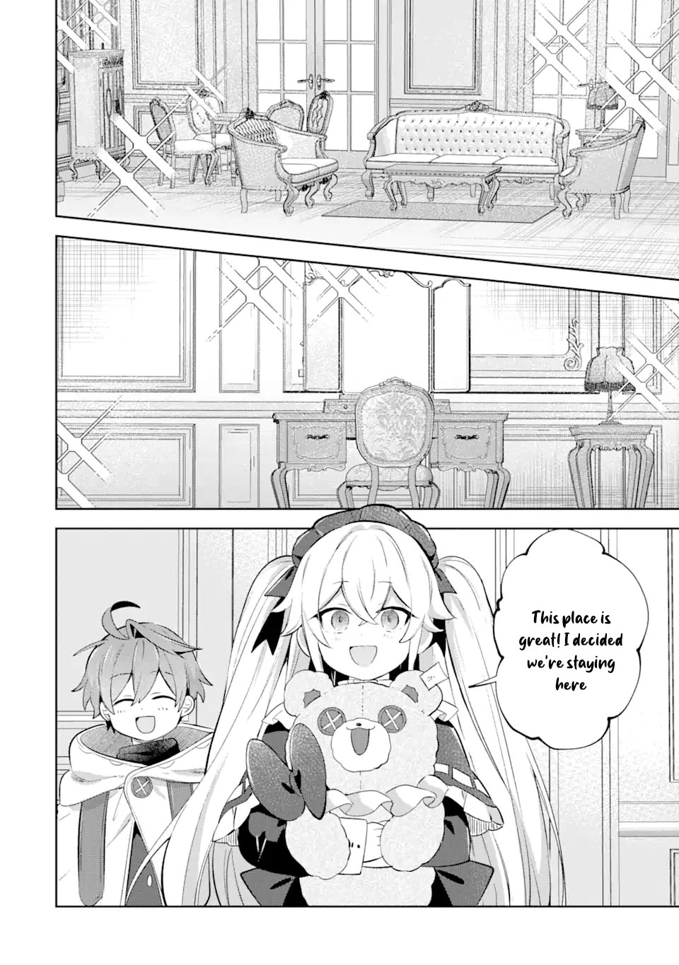 "I… Don't Want to Work Anymore" I Quit Being an Adventurer. Even if You Treat Me Better Now, I Won't Do It. I Will NEVER Work Again. Chapter 21 page 19 - Chapter 21: A meeting in the new house and Luca's courage