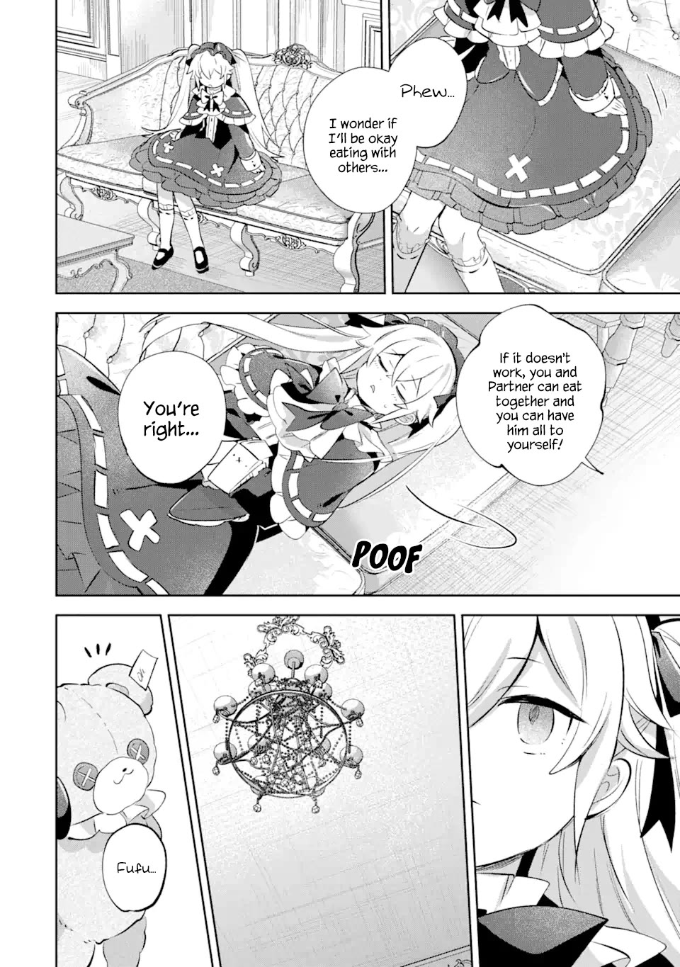 "I… Don't Want to Work Anymore" I Quit Being an Adventurer. Even if You Treat Me Better Now, I Won't Do It. I Will NEVER Work Again. Chapter 21 page 21 - Chapter 21: A meeting in the new house and Luca's courage