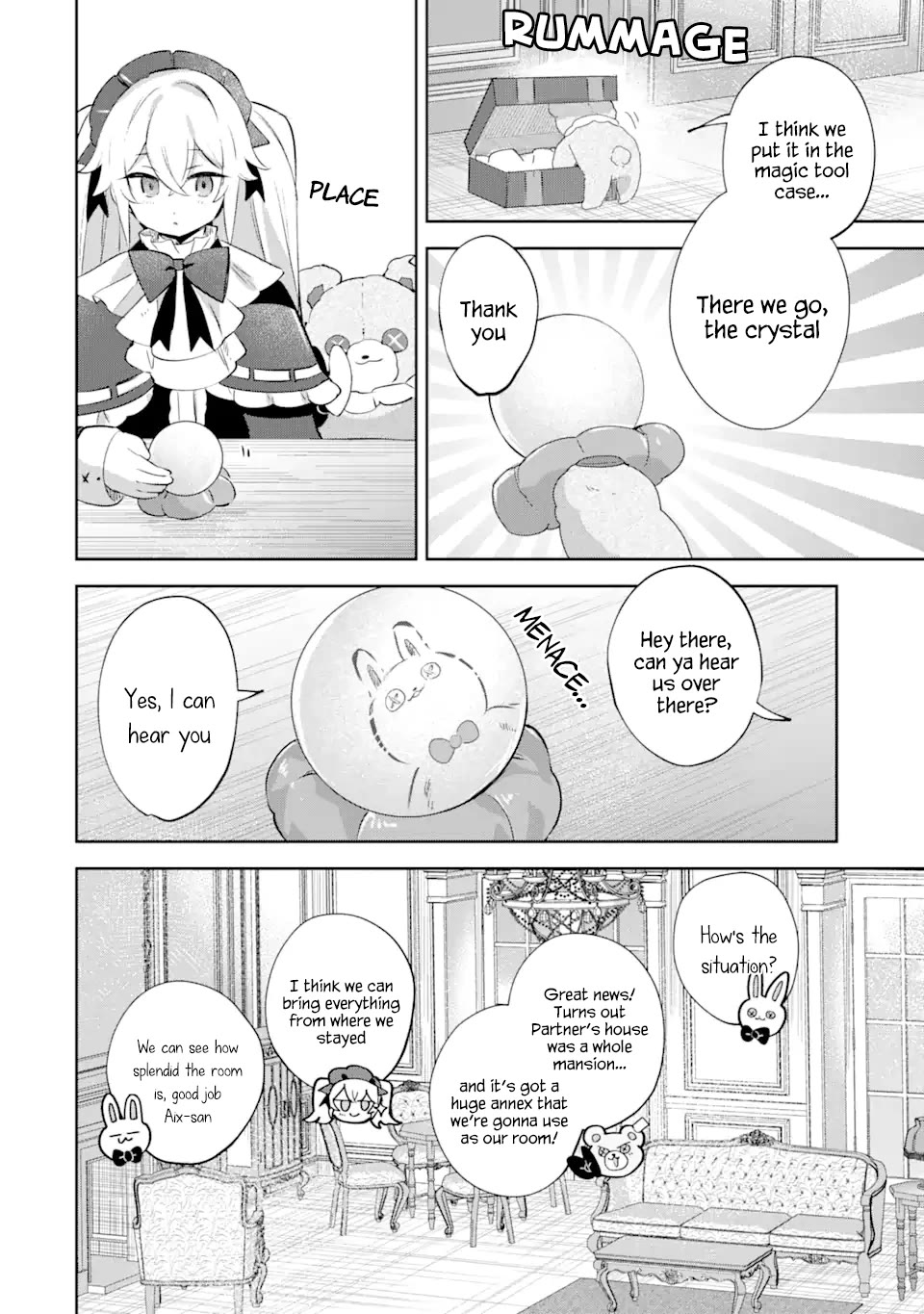 "I… Don't Want to Work Anymore" I Quit Being an Adventurer. Even if You Treat Me Better Now, I Won't Do It. I Will NEVER Work Again. Chapter 21 page 23 - Chapter 21: A meeting in the new house and Luca's courage